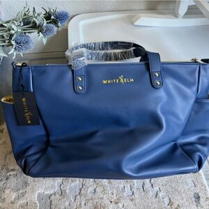 Blue White Elm ladies bag NWT — Aquila model